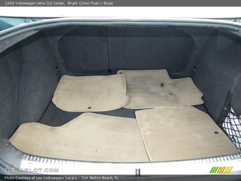 Bright Green Pearl / Beige 1999 Volkswagen Jetta GLS Sedan