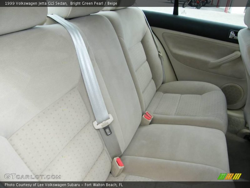 Bright Green Pearl / Beige 1999 Volkswagen Jetta GLS Sedan