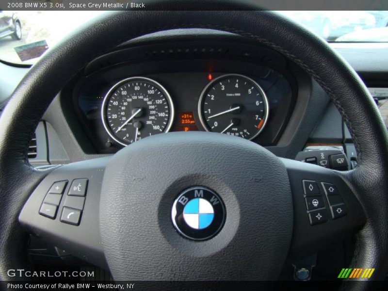 Space Grey Metallic / Black 2008 BMW X5 3.0si