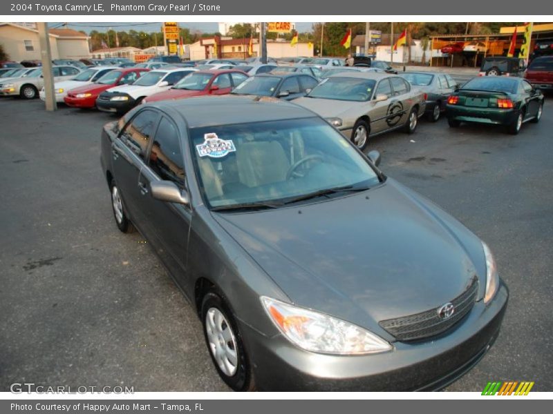 Phantom Gray Pearl / Stone 2004 Toyota Camry LE