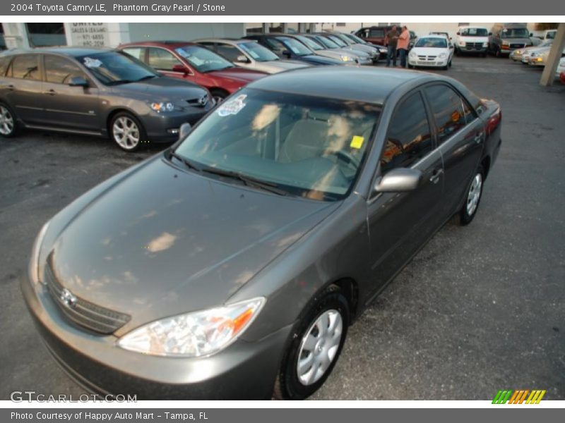 Phantom Gray Pearl / Stone 2004 Toyota Camry LE