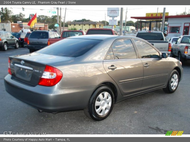 Phantom Gray Pearl / Stone 2004 Toyota Camry LE