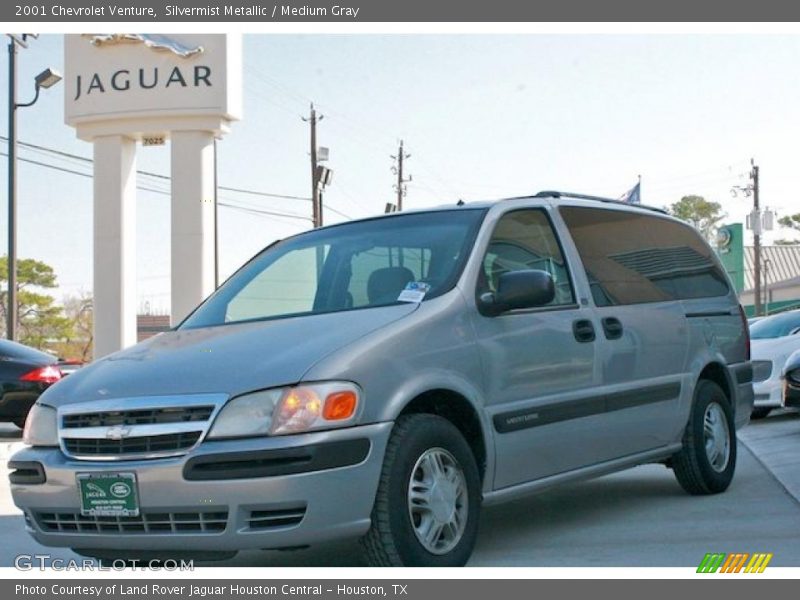 Silvermist Metallic / Medium Gray 2001 Chevrolet Venture