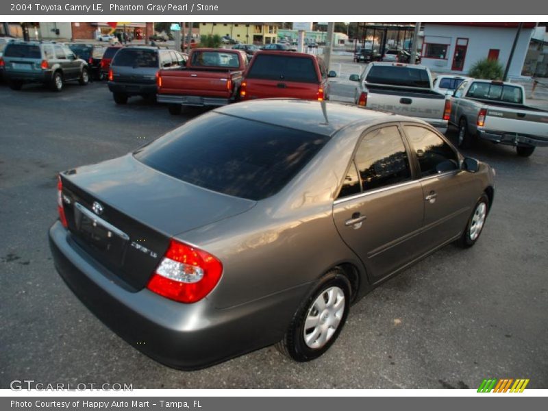 Phantom Gray Pearl / Stone 2004 Toyota Camry LE