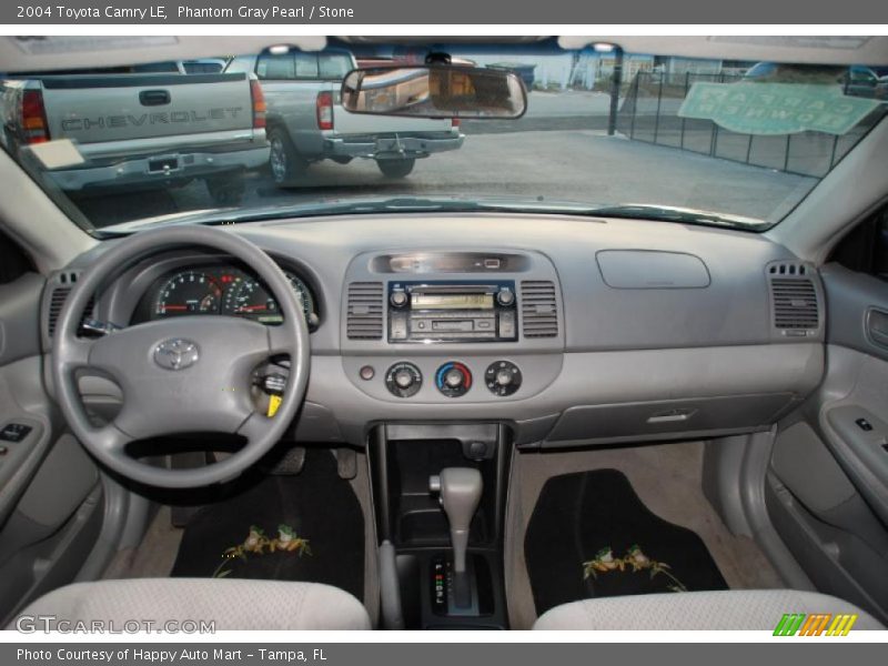 Phantom Gray Pearl / Stone 2004 Toyota Camry LE