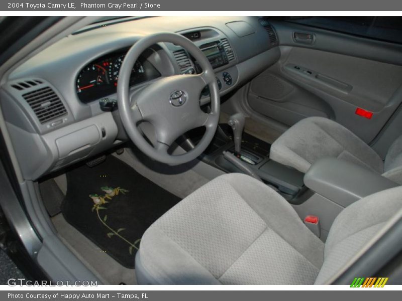 Phantom Gray Pearl / Stone 2004 Toyota Camry LE