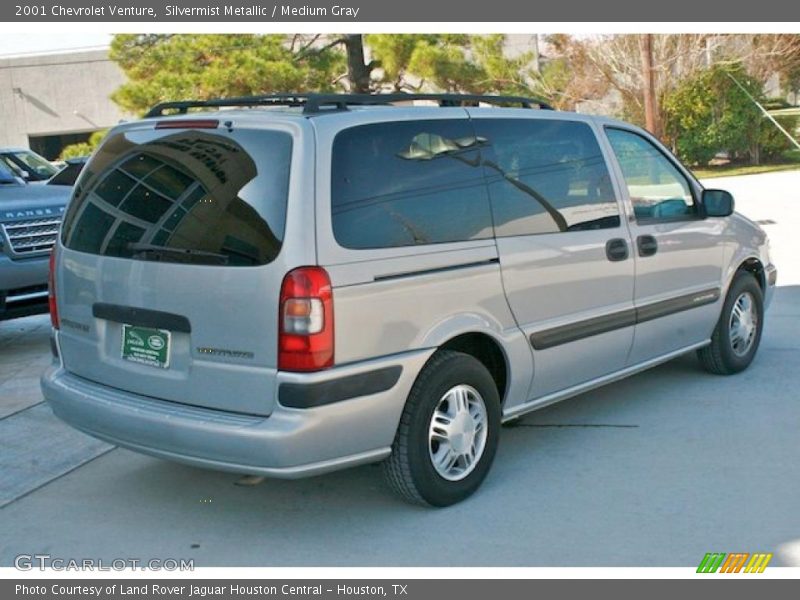 Silvermist Metallic / Medium Gray 2001 Chevrolet Venture