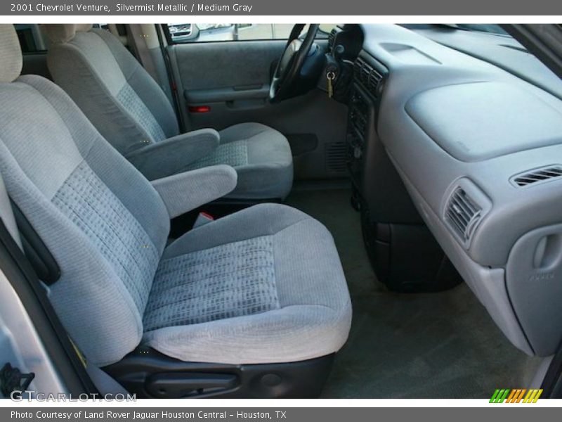 Silvermist Metallic / Medium Gray 2001 Chevrolet Venture