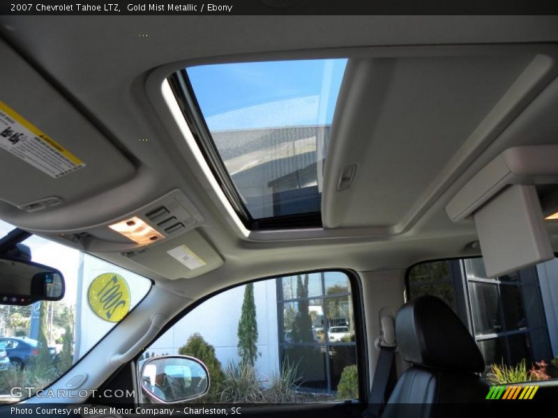 Gold Mist Metallic / Ebony 2007 Chevrolet Tahoe LTZ