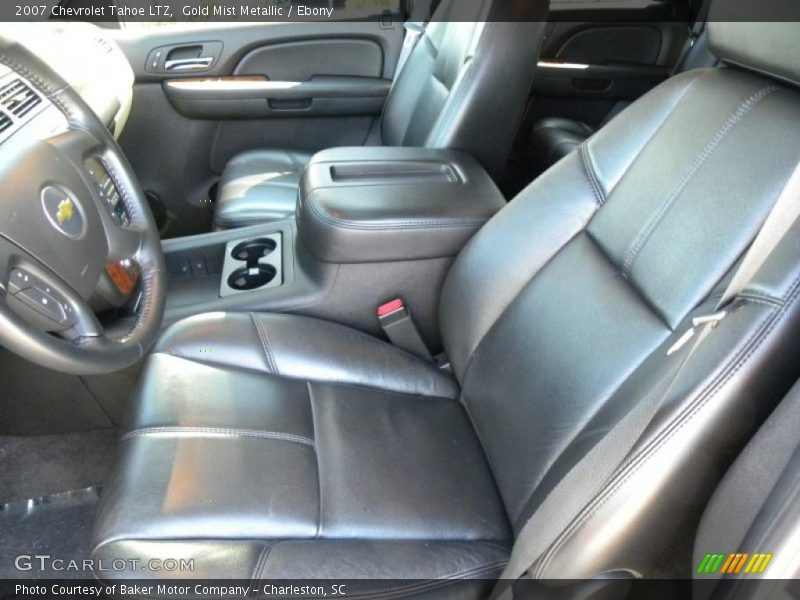 Gold Mist Metallic / Ebony 2007 Chevrolet Tahoe LTZ