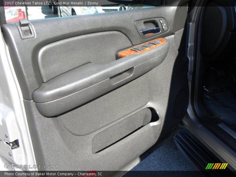 Gold Mist Metallic / Ebony 2007 Chevrolet Tahoe LTZ