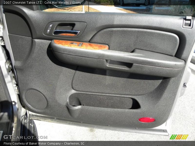 Gold Mist Metallic / Ebony 2007 Chevrolet Tahoe LTZ