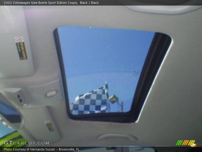 Black / Black 2001 Volkswagen New Beetle Sport Edition Coupe