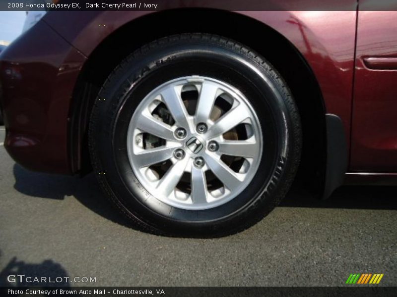 Dark Cherry Pearl / Ivory 2008 Honda Odyssey EX