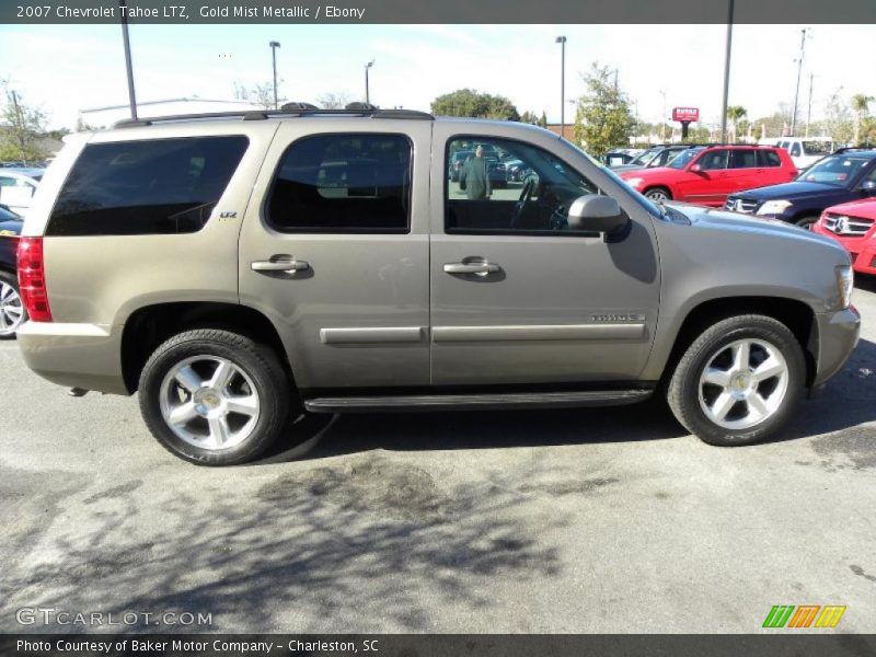 Gold Mist Metallic / Ebony 2007 Chevrolet Tahoe LTZ