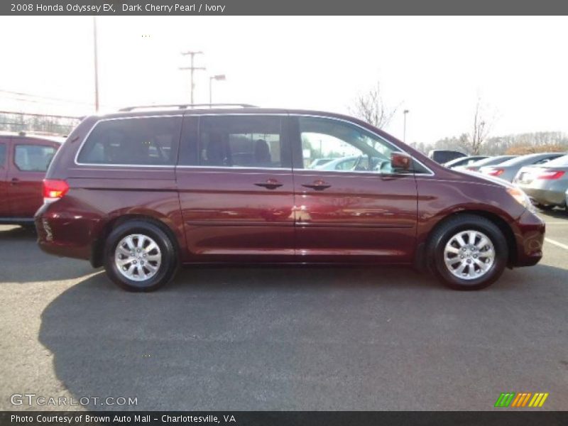 Dark Cherry Pearl / Ivory 2008 Honda Odyssey EX