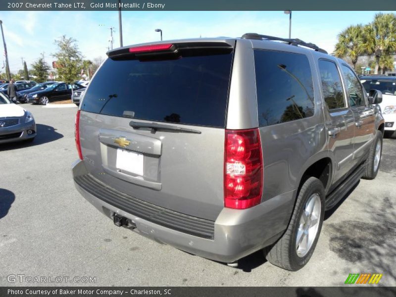 Gold Mist Metallic / Ebony 2007 Chevrolet Tahoe LTZ