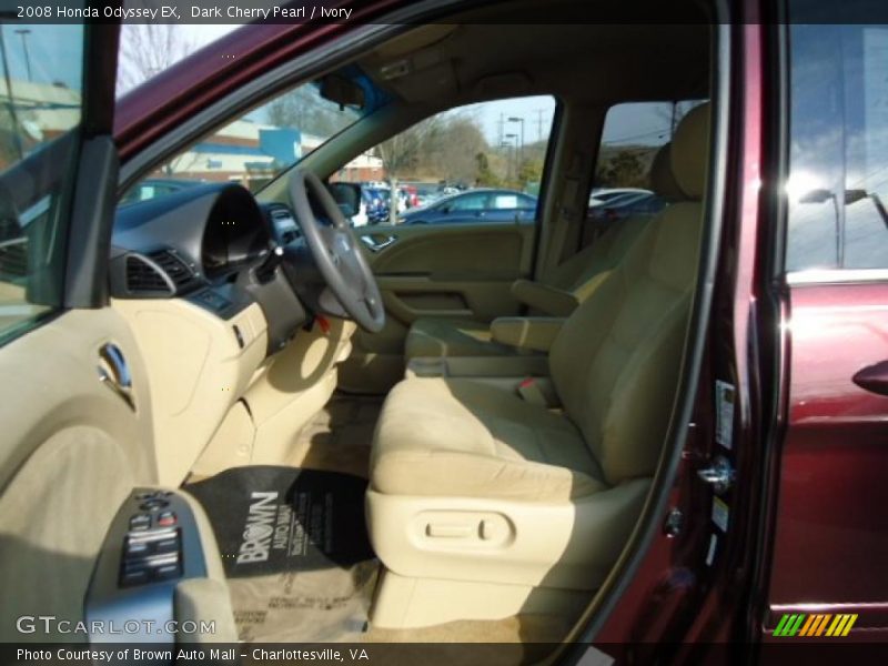 Dark Cherry Pearl / Ivory 2008 Honda Odyssey EX
