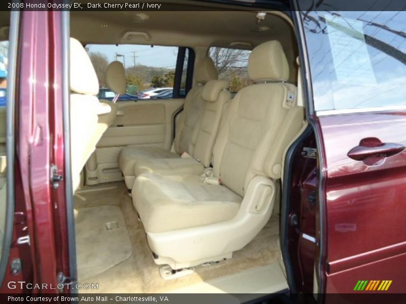 Dark Cherry Pearl / Ivory 2008 Honda Odyssey EX