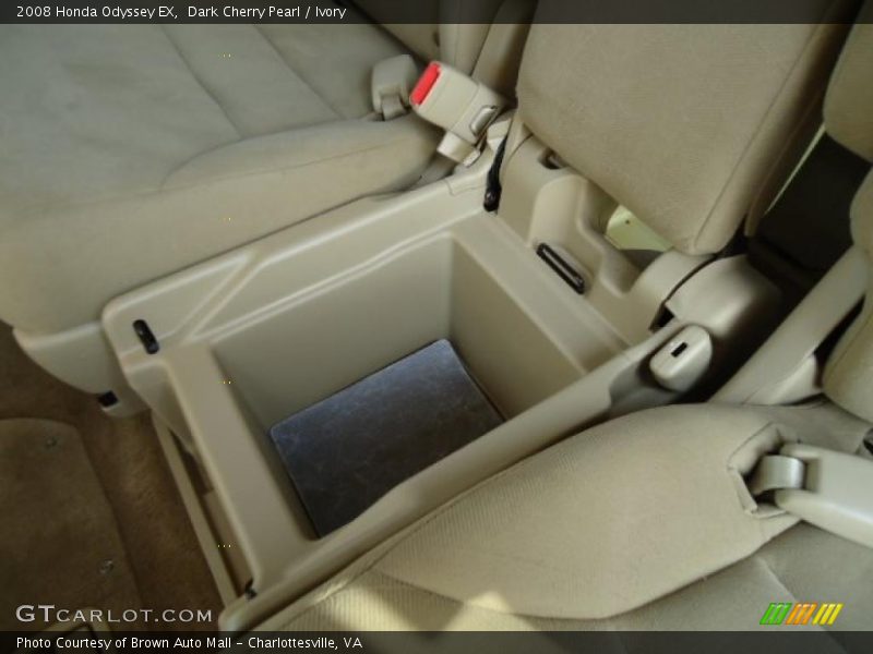 Dark Cherry Pearl / Ivory 2008 Honda Odyssey EX