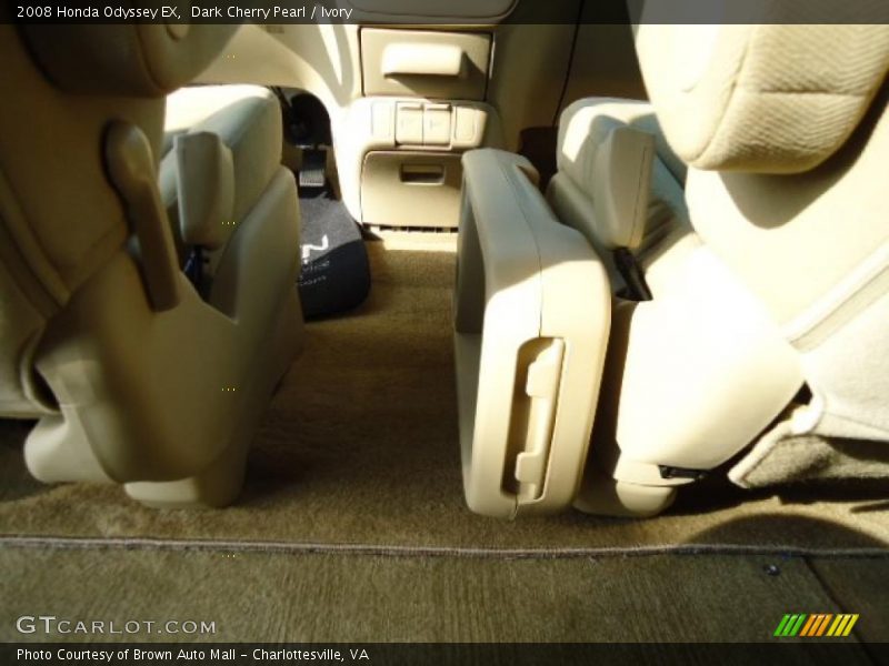 Dark Cherry Pearl / Ivory 2008 Honda Odyssey EX