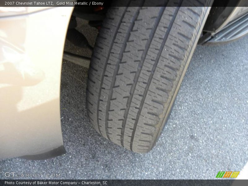 Gold Mist Metallic / Ebony 2007 Chevrolet Tahoe LTZ