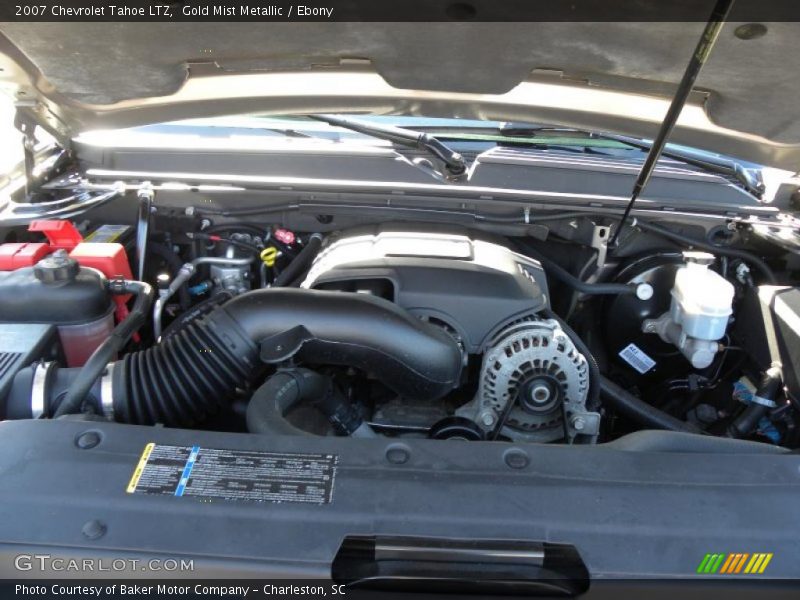 Gold Mist Metallic / Ebony 2007 Chevrolet Tahoe LTZ