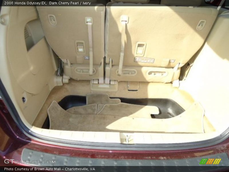 Dark Cherry Pearl / Ivory 2008 Honda Odyssey EX
