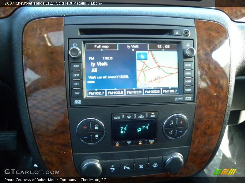 Gold Mist Metallic / Ebony 2007 Chevrolet Tahoe LTZ