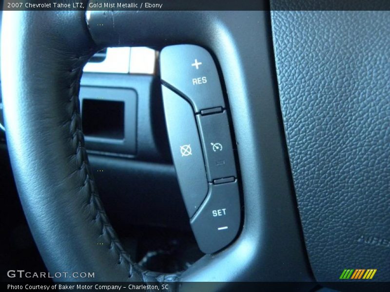 Gold Mist Metallic / Ebony 2007 Chevrolet Tahoe LTZ