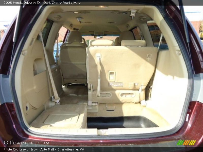 Dark Cherry Pearl / Ivory 2008 Honda Odyssey EX