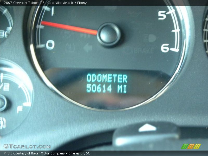 Gold Mist Metallic / Ebony 2007 Chevrolet Tahoe LTZ