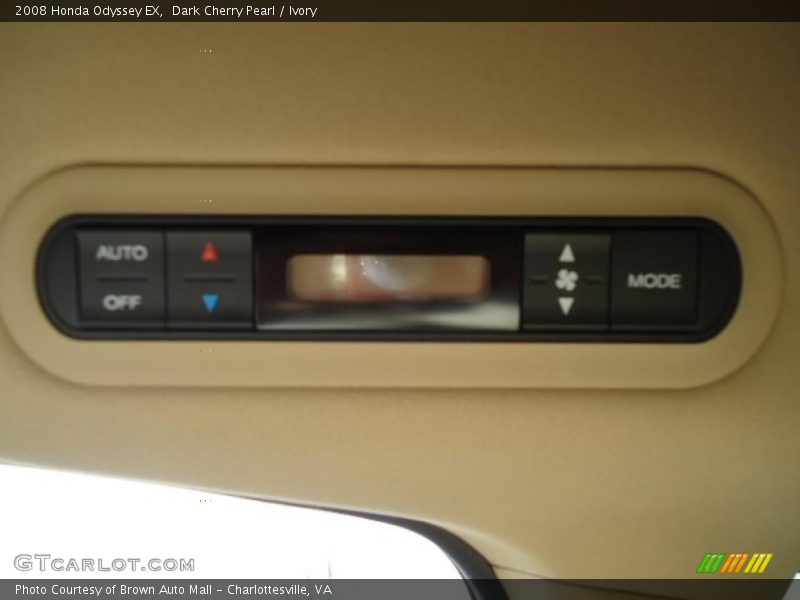 Dark Cherry Pearl / Ivory 2008 Honda Odyssey EX