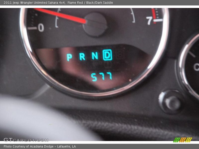 Flame Red / Black/Dark Saddle 2011 Jeep Wrangler Unlimited Sahara 4x4
