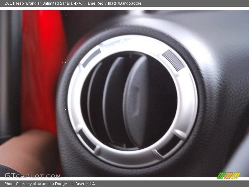 Flame Red / Black/Dark Saddle 2011 Jeep Wrangler Unlimited Sahara 4x4