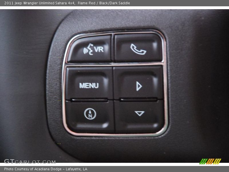 Flame Red / Black/Dark Saddle 2011 Jeep Wrangler Unlimited Sahara 4x4