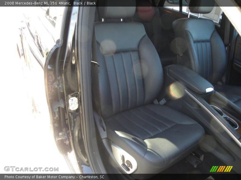 Black / Black 2008 Mercedes-Benz ML 350 4Matic