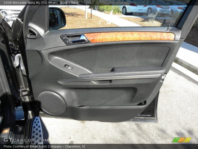 Black / Black 2008 Mercedes-Benz ML 350 4Matic