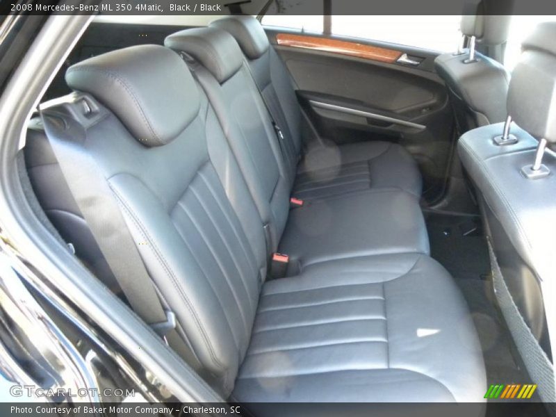 Black / Black 2008 Mercedes-Benz ML 350 4Matic