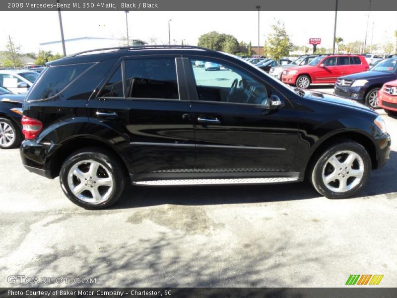 Black / Black 2008 Mercedes-Benz ML 350 4Matic