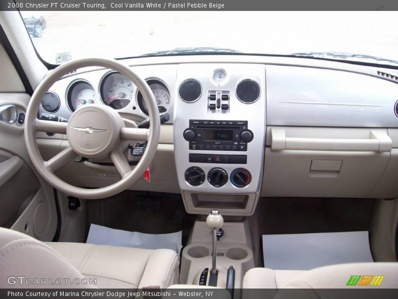 Cool Vanilla White / Pastel Pebble Beige 2008 Chrysler PT Cruiser Touring