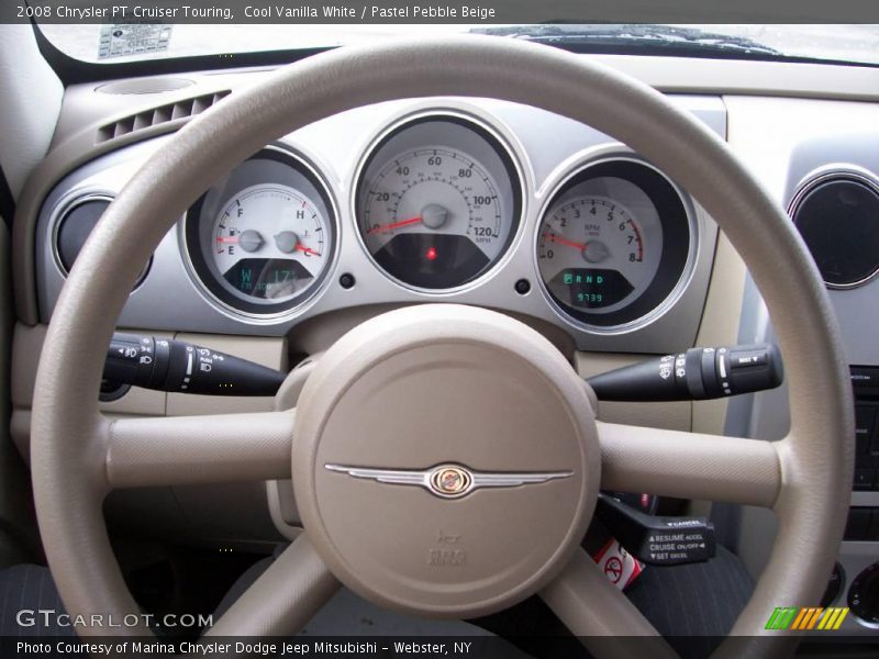 Cool Vanilla White / Pastel Pebble Beige 2008 Chrysler PT Cruiser Touring