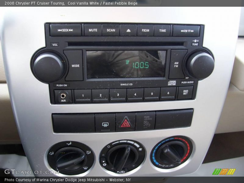 Cool Vanilla White / Pastel Pebble Beige 2008 Chrysler PT Cruiser Touring