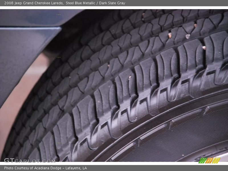 Steel Blue Metallic / Dark Slate Gray 2008 Jeep Grand Cherokee Laredo