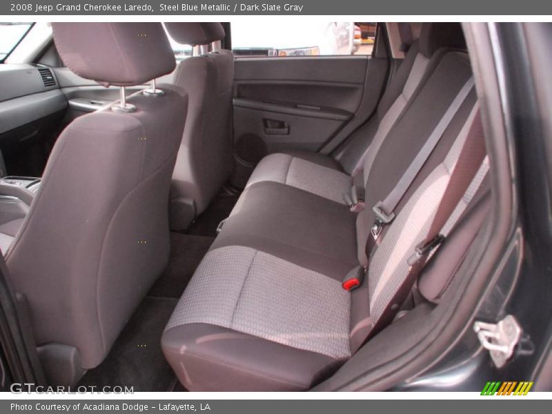 Steel Blue Metallic / Dark Slate Gray 2008 Jeep Grand Cherokee Laredo