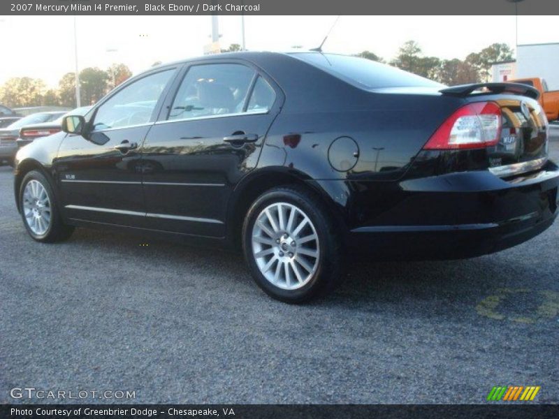 Black Ebony / Dark Charcoal 2007 Mercury Milan I4 Premier