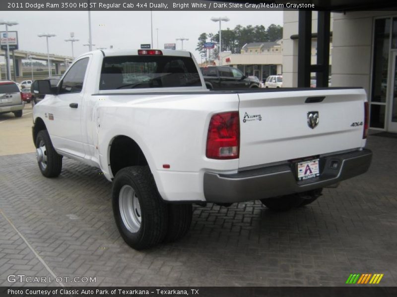  2011 Ram 3500 HD ST Regular Cab 4x4 Dually Bright White