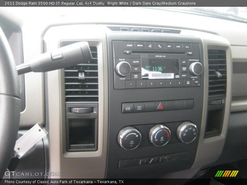 Controls of 2011 Ram 3500 HD ST Regular Cab 4x4 Dually