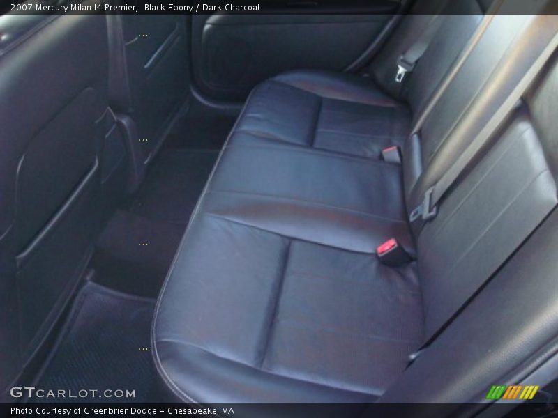 Black Ebony / Dark Charcoal 2007 Mercury Milan I4 Premier