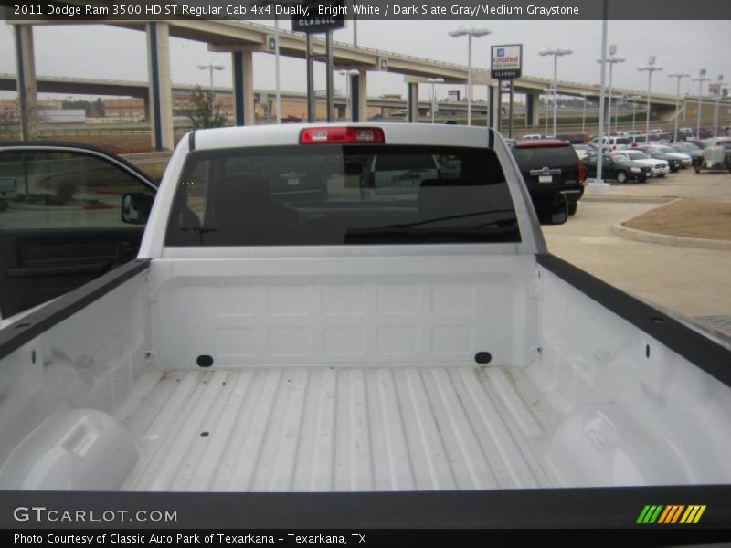 Bright White / Dark Slate Gray/Medium Graystone 2011 Dodge Ram 3500 HD ST Regular Cab 4x4 Dually